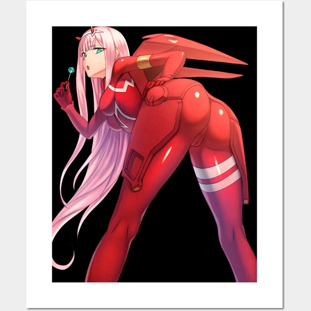 zero two Wall Art by Venandeu